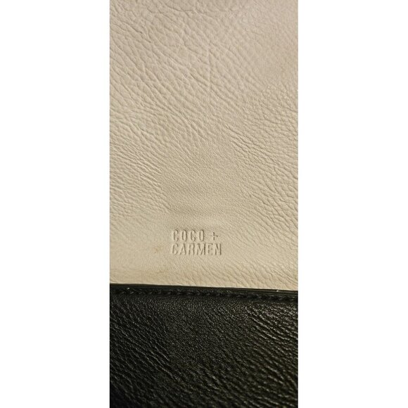 Coco + Carmen Pebbled Leather Convertible Crossbody Bag Tassel &Braided Detail - Picture 10 of 16